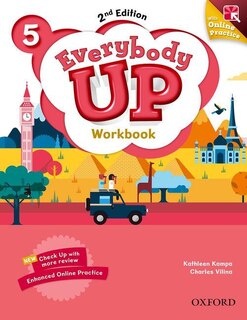 Front cover_Everybody Up: Level 5 Workbook with Online Practice