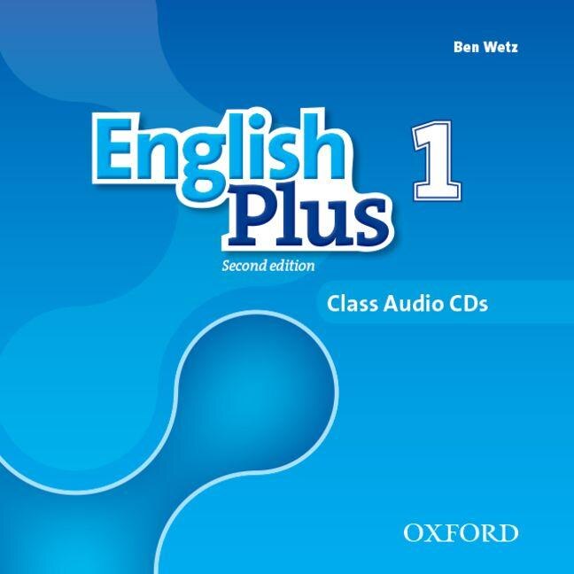 Front cover_English Plus: Level 1 Class Audio CDs