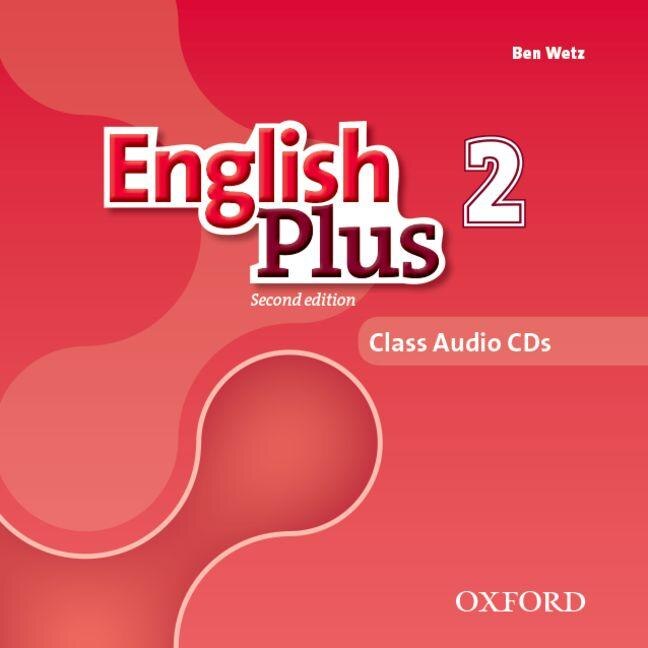 Couverture_English Plus: Level 2 Class Audio CDs (x3)