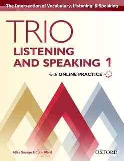 Front cover_Trio Listening and Speaking: Level One Student Book Pack with Online Practice