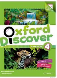 Front cover_Oxford Discover: Level 4 Workbook with Online Practice