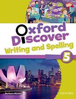 Front cover_Oxford Discover: Level 5 Writing and Spelling Book