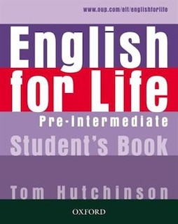 Front cover_English for Life: Pre-intermediate Student Book