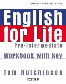 Couverture_English For Life: Pre-intermediate Workbook With Key