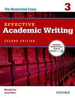 Front cover_Effective Academic Writing: Level 3 Student Book Pack with Online Access Code