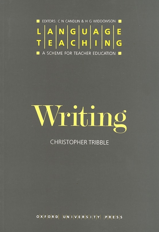 Couverture_Language Teaching: Writing