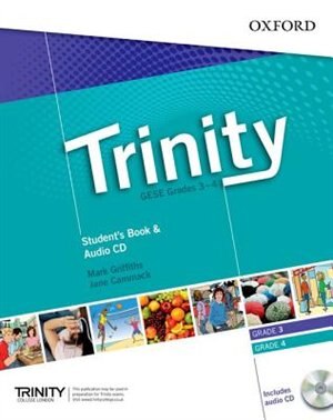 Front cover_Trinity College London ESOL Exams Preparation Course: Grades 3-4 GESE Student's Book and Audio CD
