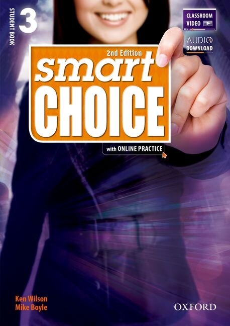 Front cover_Smart Choice: Level 3 Student Book and Digital Practice Pack