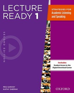 Front cover_Lecture Ready: Level 1 Student Book