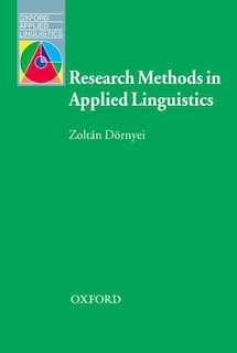 Front cover_Oxford Applied Linguistics: Research Methods in Applied Linguistics