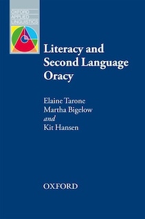 Front cover_Literacy and Second Language Oracy