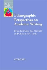 Front cover_Oxford Applied Linguistics: Ethnographic Perspectives on Academic Writing