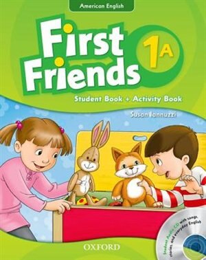 Couverture_First Friends (American English): Level 1 Student Book/Workbook A and Audio CD Pack