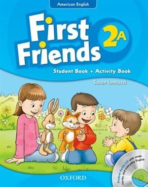 Couverture_First Friends (American English): Level 2 Student Book/Workbook A and Audio CD Pack