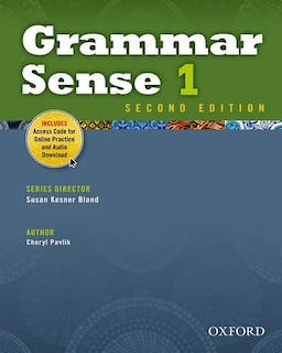 Front cover_Grammar Sense: Level 1 Student Book Pack
