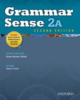 Front cover_Grammar Sense: Level 2a Student Book Pack