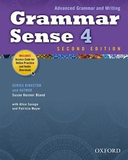 Front cover_Grammar Sense: Level 4 Student Book Pack