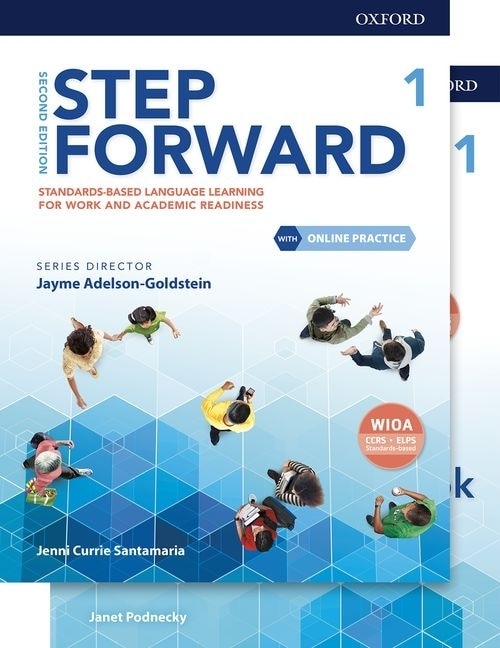 Front cover_Step Forward: Level 1 Student Book/workbook Pack With Online Practice