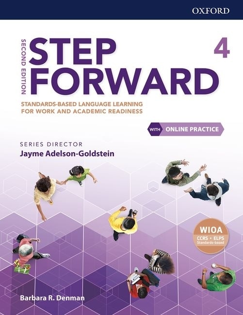 Front cover_Step Forward: Level 4 Student Book And Online Practice