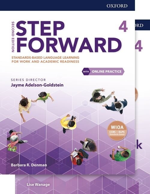 Front cover_Step Forward: Level 4 Student Book/workbook Pack With Online Practice