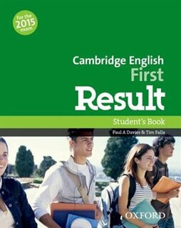 Couverture_Cambridge English First Result: Student's Book