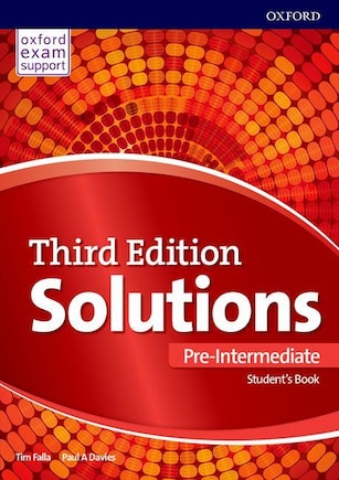 Solutions: Pre-Intermediate Student's Book: Leading the way to success