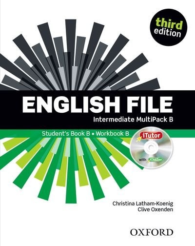 Couverture_English File: Intermediate Student's Book/Workbook MultiPack B