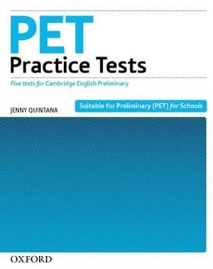Front cover_PET Practice Tests, New Edition: Without Key