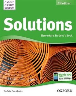 Front cover_Solutions: Elementary Student Book