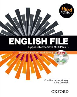 Couverture_English File: Upper-intermediate Student's Book/workbook Multipack B