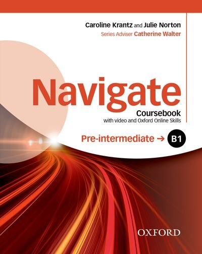 Front cover_Navigate: Pre-intermediate B1 Coursebook with DVD and online skills