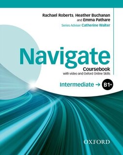 Front cover_Navigate: Intermediate B1+ Coursebook with DVD and online skills