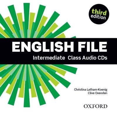Couverture_English File: Intermediate Class Audio CDs