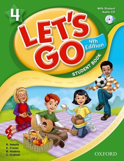 Front cover_Let's Go: 4 Student Book With Audio CD Pack