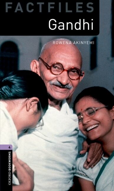 Front cover_Oxford Bookworms Library: Level 4 Gandhi Mp3 Pack