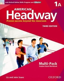 Couverture_American Headway: Level 1 Multi-Pack A with Online Skills and iChecker