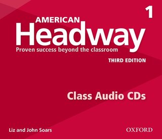 Front cover_American Headway: Level 1 Class Audio CDs