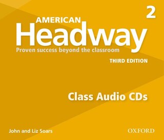 Front cover_American Headway: Level 2 Class Audio CDs