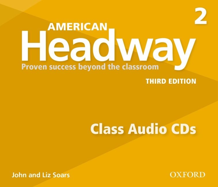 Front cover_American Headway: Level 2 Class Audio CDs