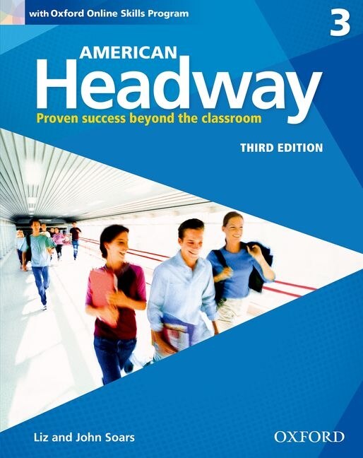 Front cover_American Headway: Level 3 Students Book+Oxford Online Skills Program Pack