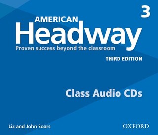 Couverture_American Headway: Level 3 Class Audio CD (3 Discs)