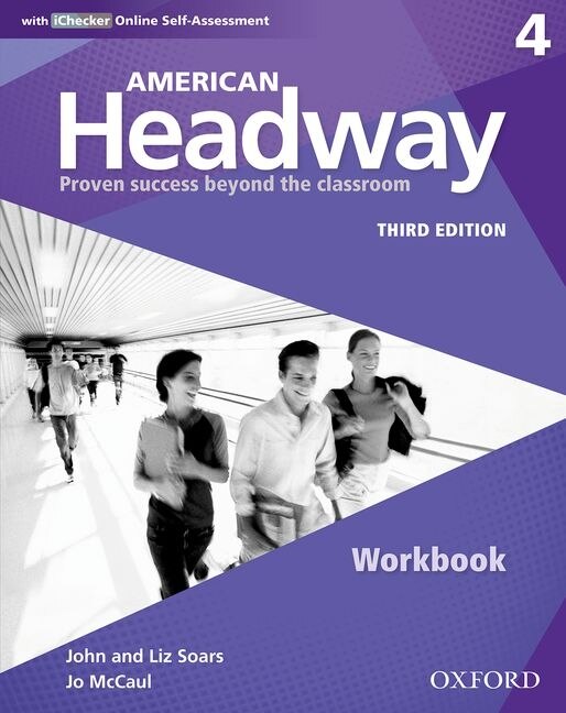 Front cover_American Headway: Level 4 Workbook/ichecker Pack