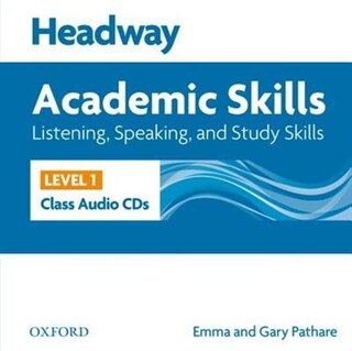 Couverture_Headway Academic Skills: Level 1 Listening, Speaking, and Study Skills Class Audio CDs (2)