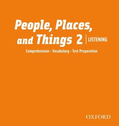 Couverture_People, Places, and Things Listening: Level 2 Audio CDs (2)