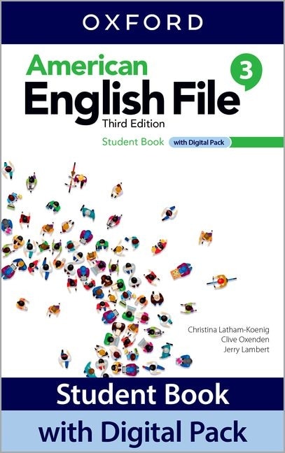 Front cover_American English File: Level 3 Student Book with Digital Pack