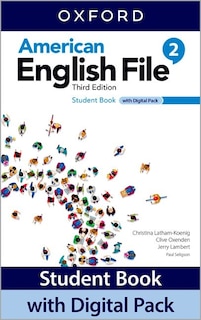 Front cover_American English File: Level 2 Student Book with Digital Pack