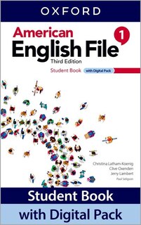 Front cover_American English File: Level 1 Student Book with Digital Pack
