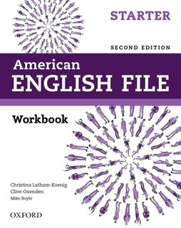Front cover_American English File: Starter Workbook
