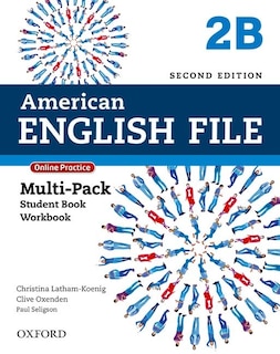Couverture_American English File: Level 2b B Multi-pack