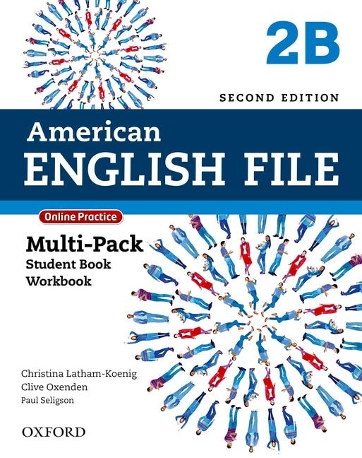 Couverture_American English File: Level 2b B Multi-pack